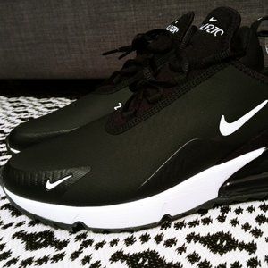 Nike Golf Air Max 270 G PGA Tour Style Shoes CK6483 001 Black White Red Sz 9.5